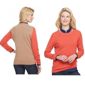Vineyard vines color block sweater